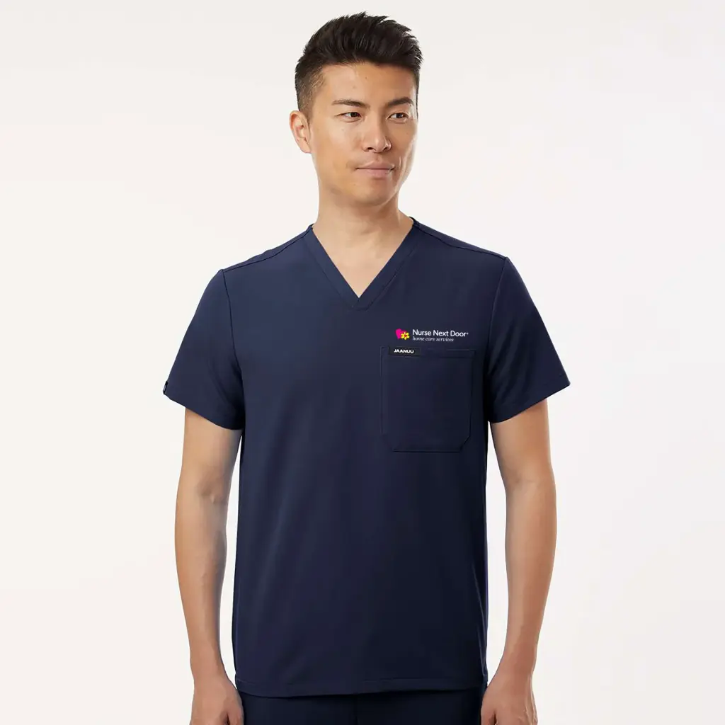 Men's Holmes Everyday 1-Pocket Scrub V-Neck Top - M10001