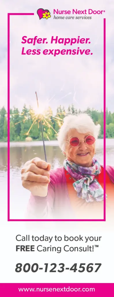 Safer. Happier. Less Expensive. Vertical Half Page Version 2