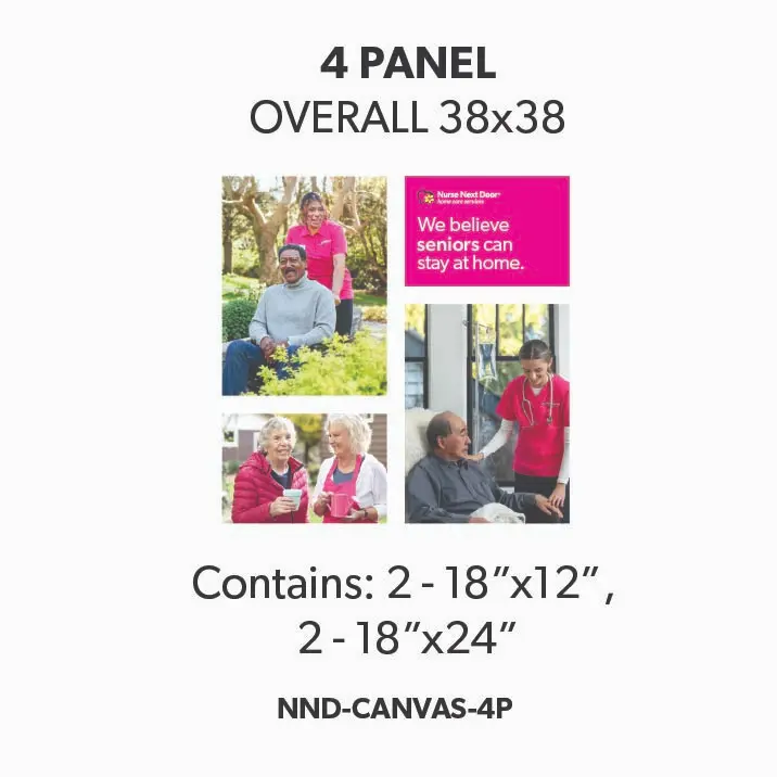 Nurse Next Door Canvas Set