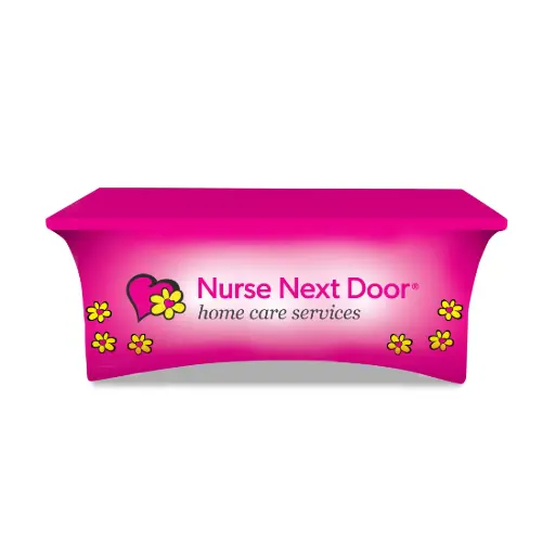 Nurse Next Door Stretch Table Throw