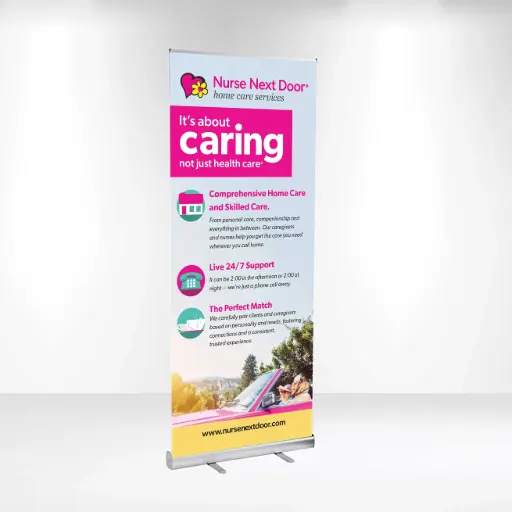 Nurse Next Door Retractable Banner