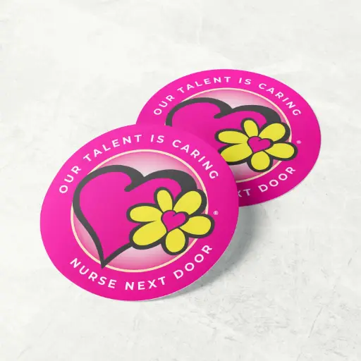 Nurse Next Door Stickers (sold in sets of 50 or 100)