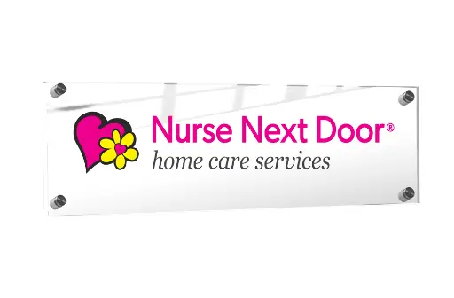 Nurse Next Door Acrylic Sign